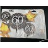 Image 2 : 60th Birthday Celebration Balloon Bouquets