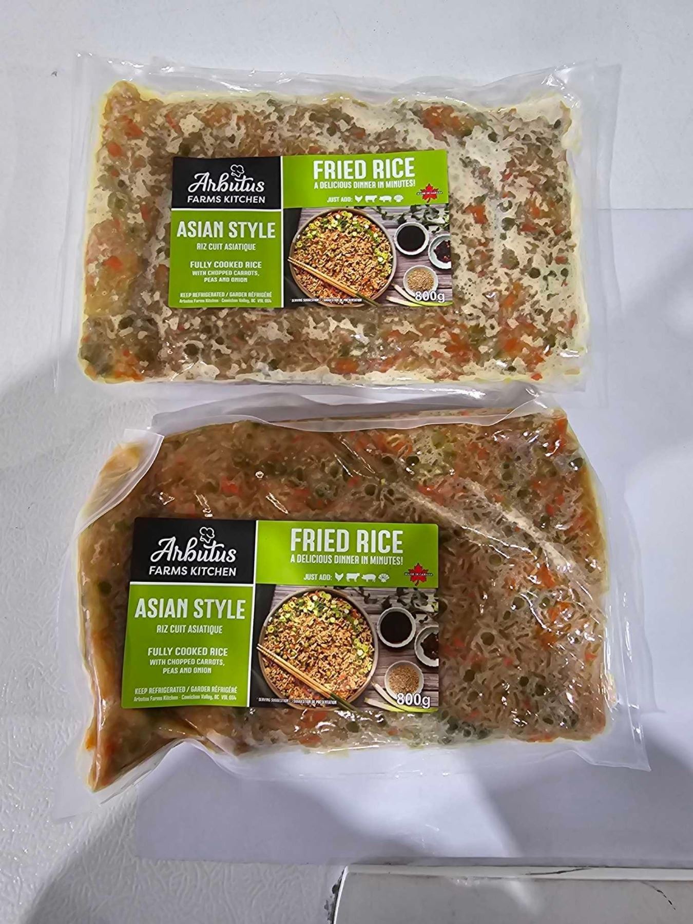 ***FROZEN*** ARBUTUS FARMS KITCHEN - ASIAN STYLE FRIED RICE WITH ...