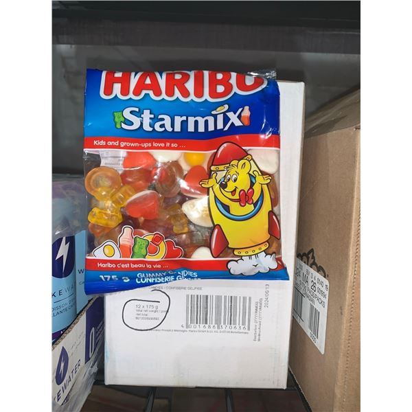 CASE LOT- Haribo Star Mix Gummy Candy 12 x 175g