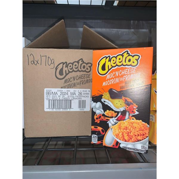 CASE LOT- Cheetos Mac n Cheese 12 x 170g