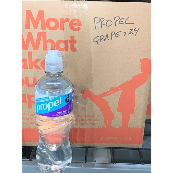 CASE LOT- Propel Grape with Resealable Lids 24 x 591ml