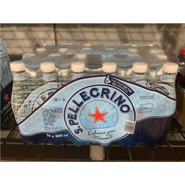 CASE LOT- S.Pellegrino Carbonated Natural Mineral Water 24 x 500ml