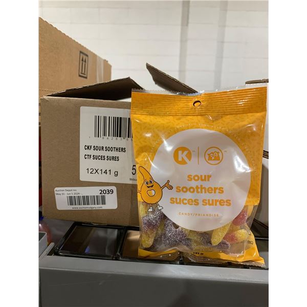 CASE LOT - Circle K Sour Soothers 12 x 141g