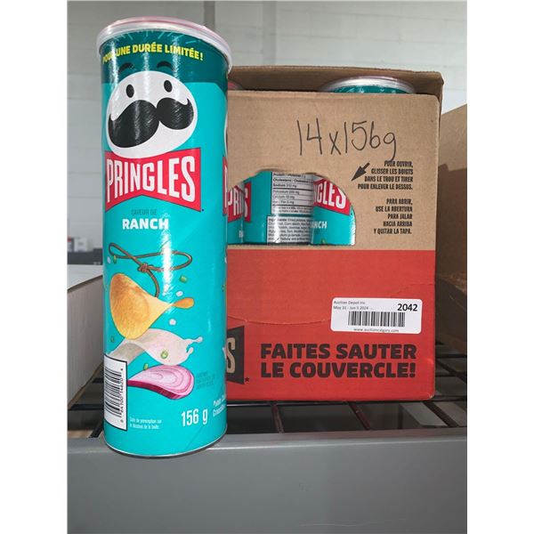 CASE LOT - Pringles Ranch 14 x 156g