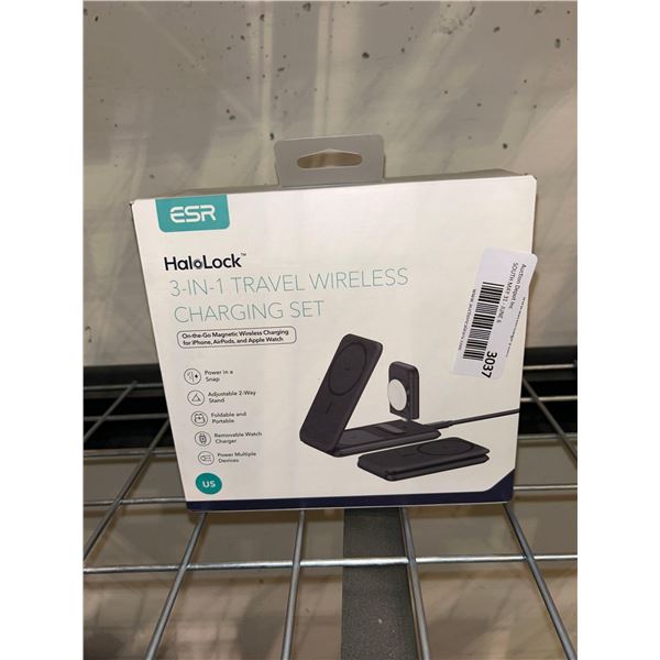 ESR Halo Lock 3 in 1 Travel Wireless Charging Set
