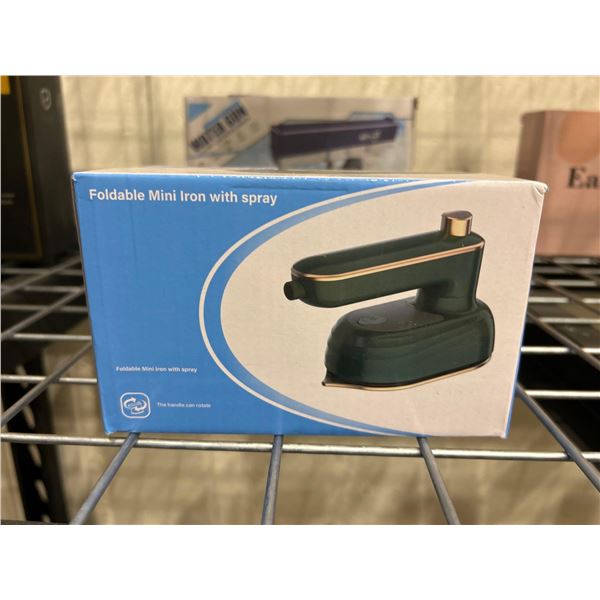 Foldable Mini Iron with Spray