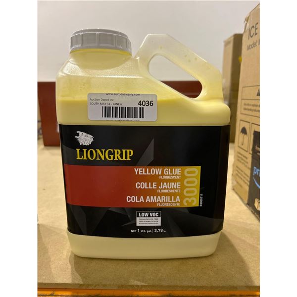 Lion Grip Yellow Glue 3.78L