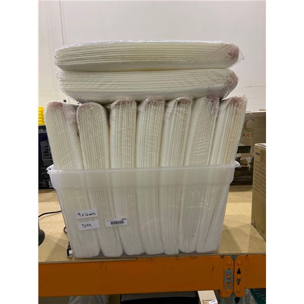 Duck Brand #6 Big Bubble Poly Mailer, White, 12.5 inch x 18 inch, 12 Pack x 9 packs