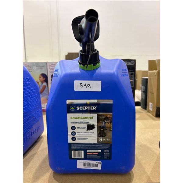 Scepter Smart Control Kerosene Container