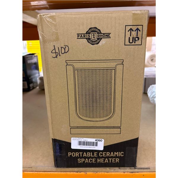 Paris Rhone Portable Ceramic Space Heater
