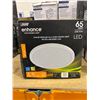 Image 3 : Lot of 3 Enhance Vivid Natural Light 65 Watt LED Recessed Downlight with Trim