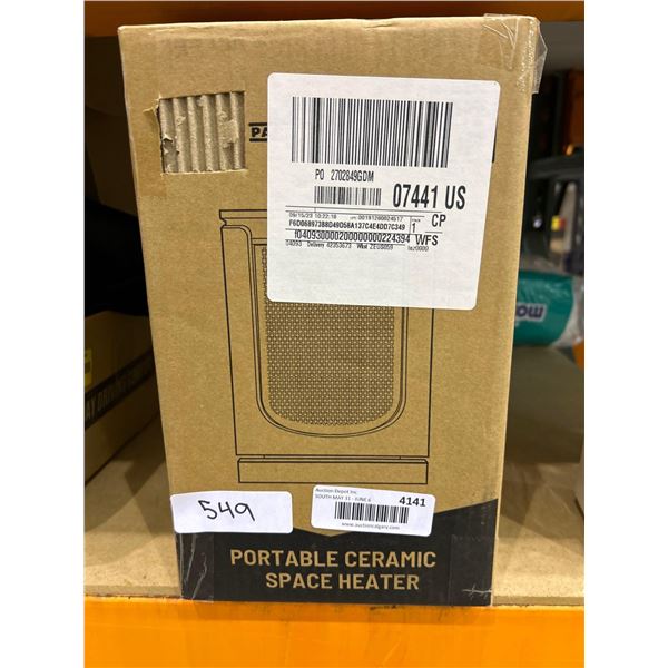 Portable Ceramic Sapce Heater