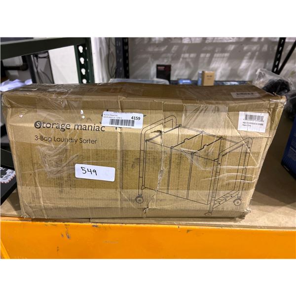 Storage Maniac 3 Bag Laundry Sorter