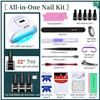 Image 2 : Gel Nail Polish Kit with UV Light JODSONE 32 Colors Soak Off Nail Polish Set Base Coat No Wipe & Mat