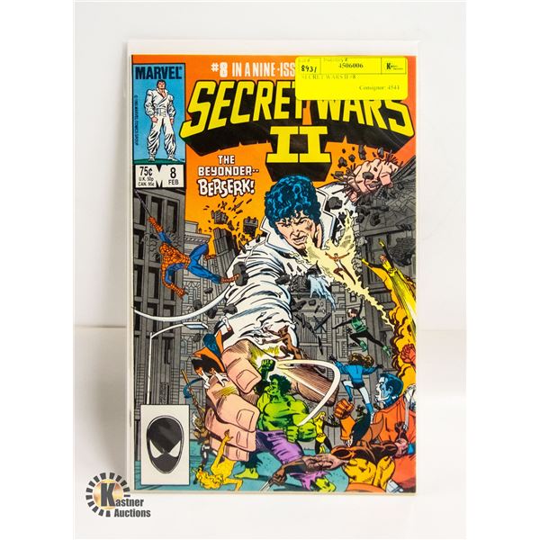 SECRET WARS II #8