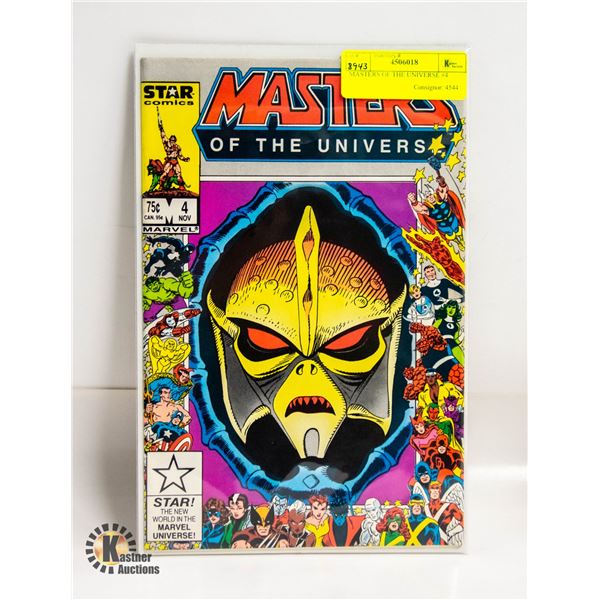 MASTERS OF THE UNIVERSE #4