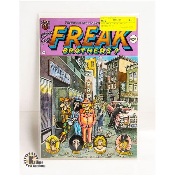 FABULOUS FURRY FREAK BROTHERS #4
