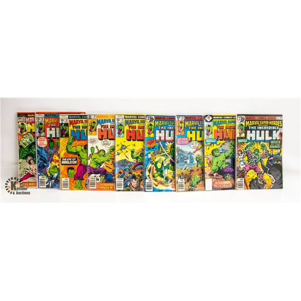 MARVEL SUPER-HEROES --- 9 ISSUES