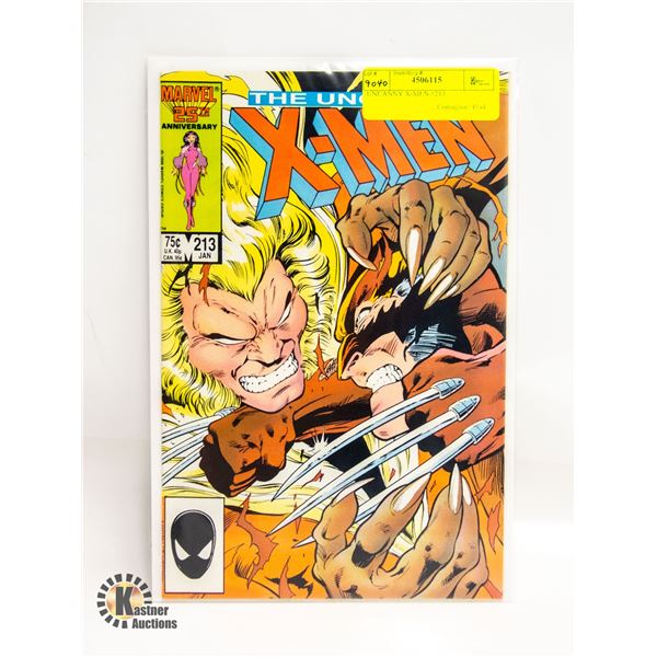 UNCANNY X-MEN #213