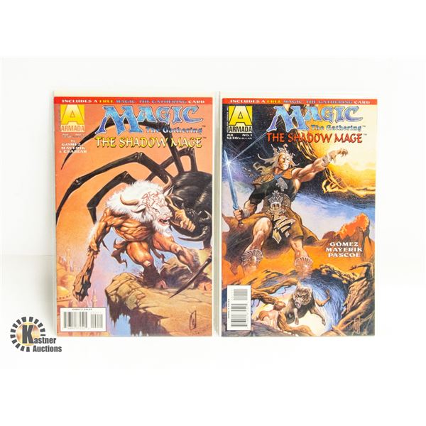 MAGIC THE GATHERING: SHADOW MAGE --- 2 COMICS