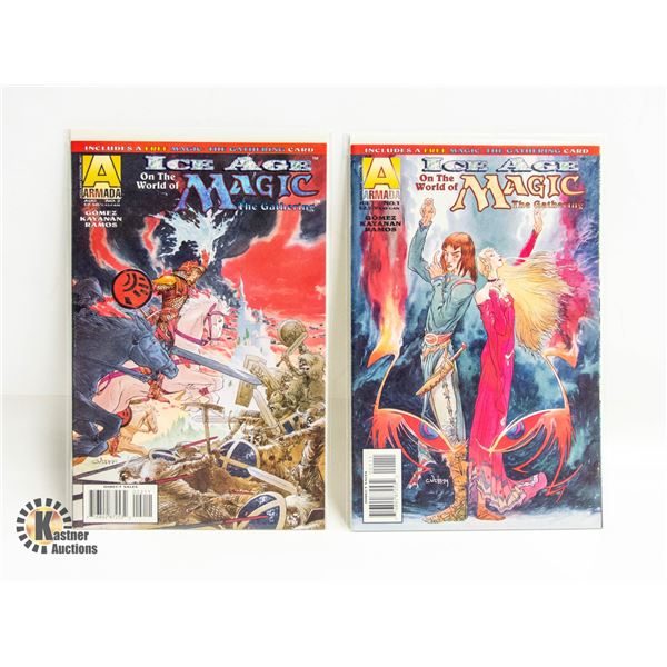 MAGIC THE GATHERING: ICE AGE --- 2 COMICS