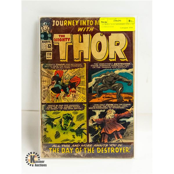 JOURNEY INTO MYSTERY #119 --- 12 CENT COVER