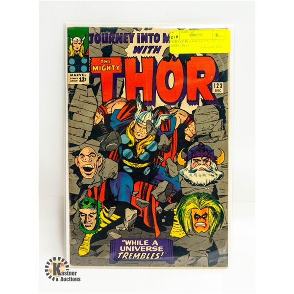 JOURNEY INTO MYSTERY #123 --- 12 CENT COVER