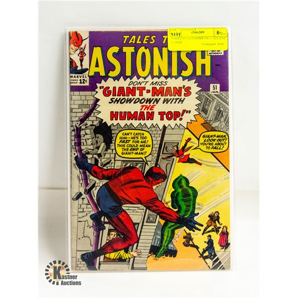 TALES TO ASTONISH #51 --- 12 CENT COVER