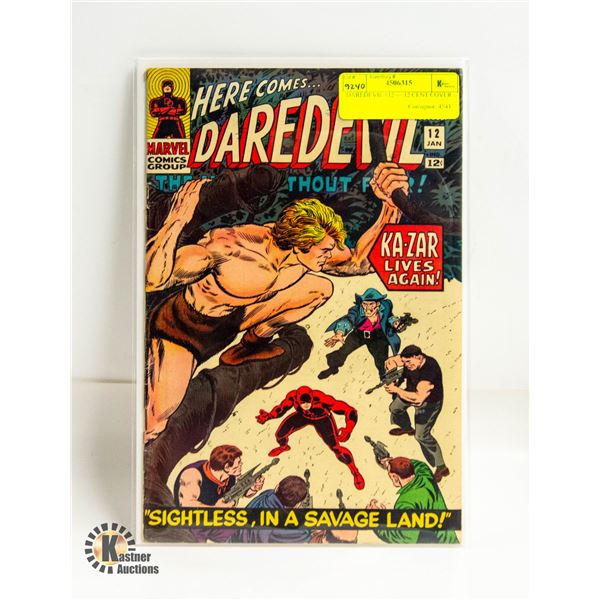 DAREDEVIL #12 --- 12 CENT COVER