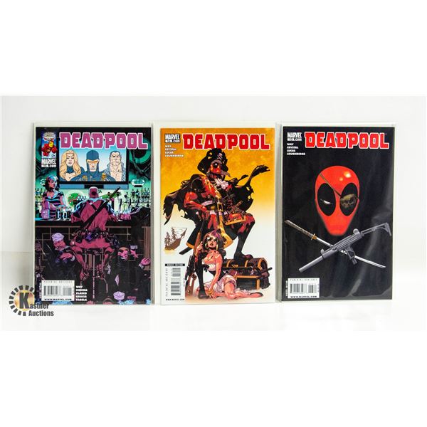 DEADPOOL --- 3 COMICS