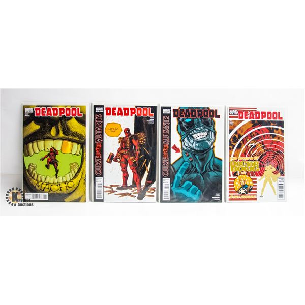 DEADPOOL --- 4 COMICS