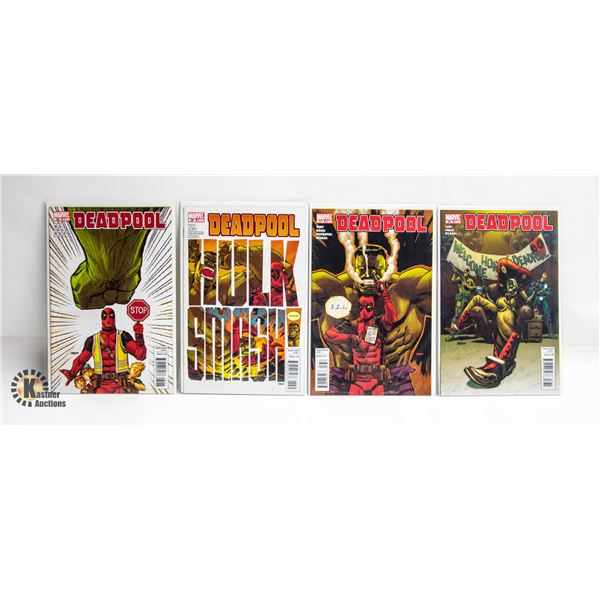 DEADPOOL --- 4 COMICS