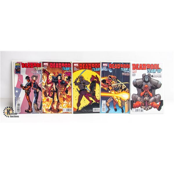 DEADPOOL TEAM-UP --- 5 COMICS