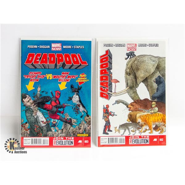 DEADPOOL --- 2 COMICS