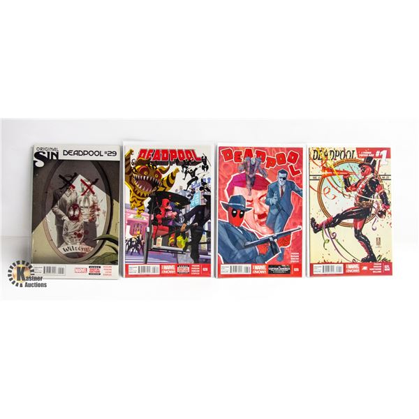 DEADPOOL --- 4 COMICS
