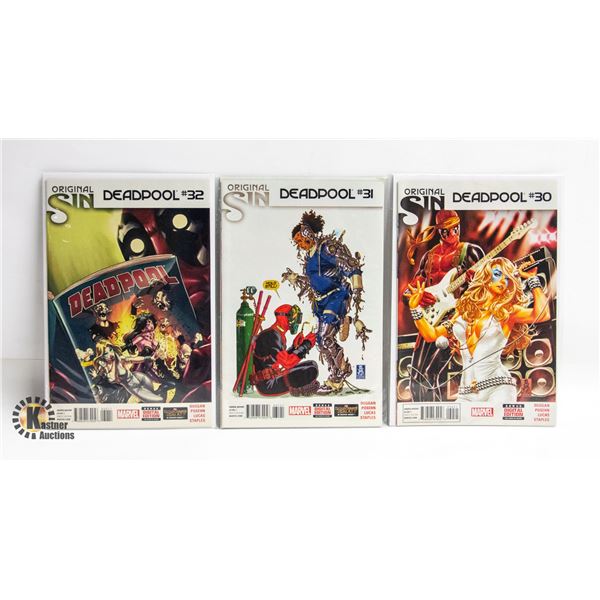 DEADPOOL --- 3 COMICS
