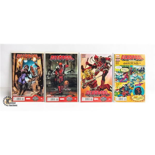 DEADPOOL --- 4 COMICS