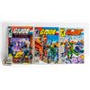 Image 1 : G.I. JOE: REAL AMERICAN HERO --- 3 COMICS