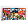 Image 1 : G.I. JOE: REAL AMERICAN HERO --- 3 COMICS