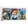 Image 1 : G.I. JOE: REAL AMERICAN HERO --- 3 COMICS
