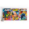 Image 1 : G.I. JOE: REAL AMERICAN HERO --- 3 COMICS