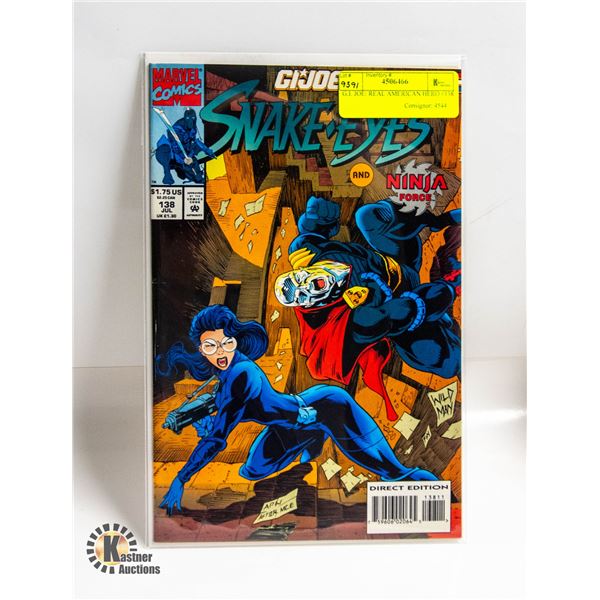 G.I. JOE: REAL AMERICAN HERO #138