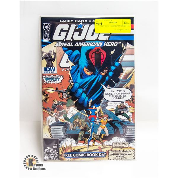 G.I. JOE: REAL AMERICAN HERO #155 1/2