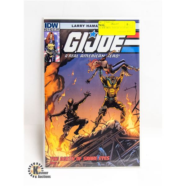 G.I. JOE: REAL AMERICAN HERO #214