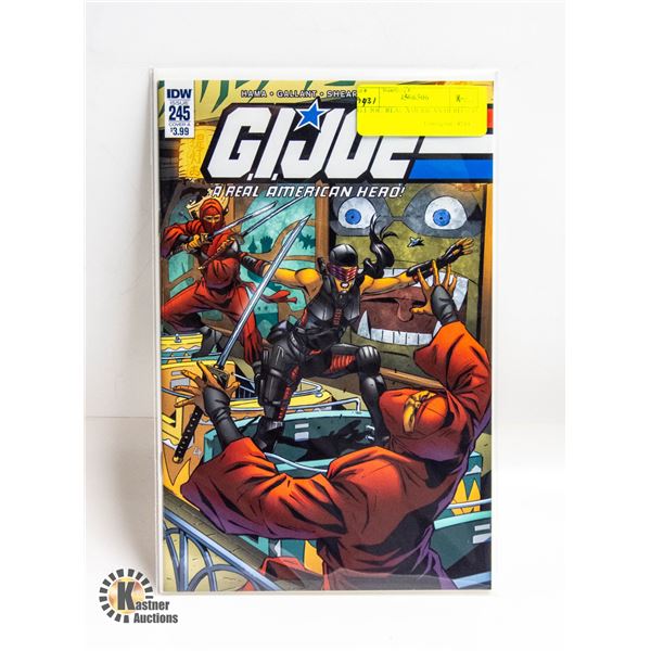 G.I. JOE: REAL AMERICAN HERO #245