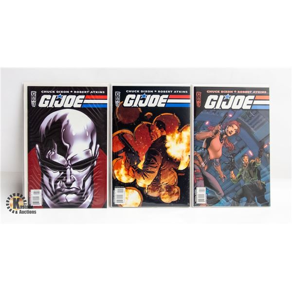 G.I. JOE --- 3 COMICS