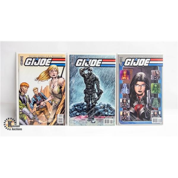 G.I. JOE --- 3 COMICS