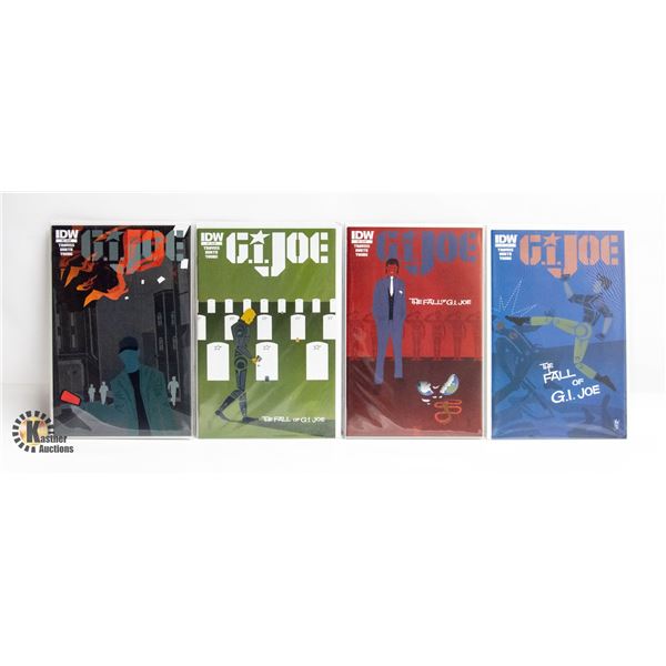 G.I. JOE --- 4 COMICS