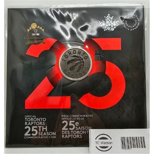 25 CENTS 2020 25E SAISON DES RAPTORS DE TORONTO