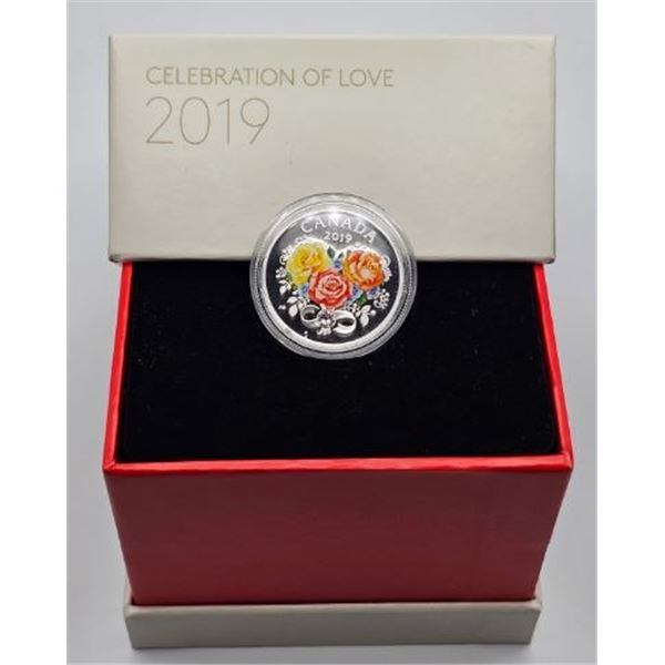 3 DOLLARS 2019 ODE A L'AMOUR FINE SILVER .999